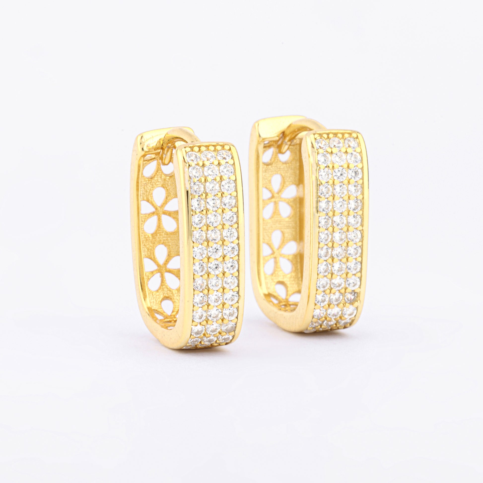 Fancy Square Earring