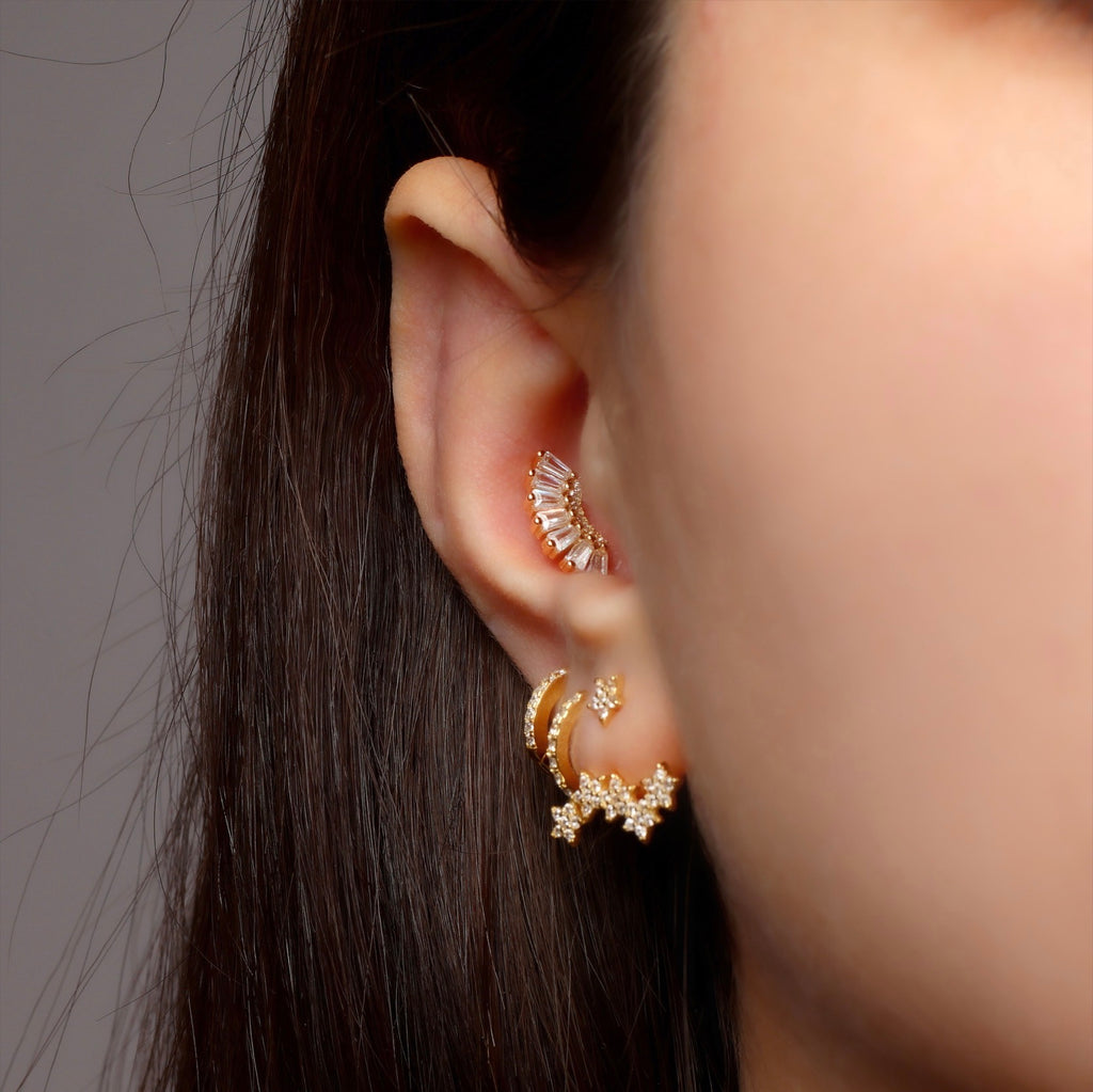 Star Drop Earring