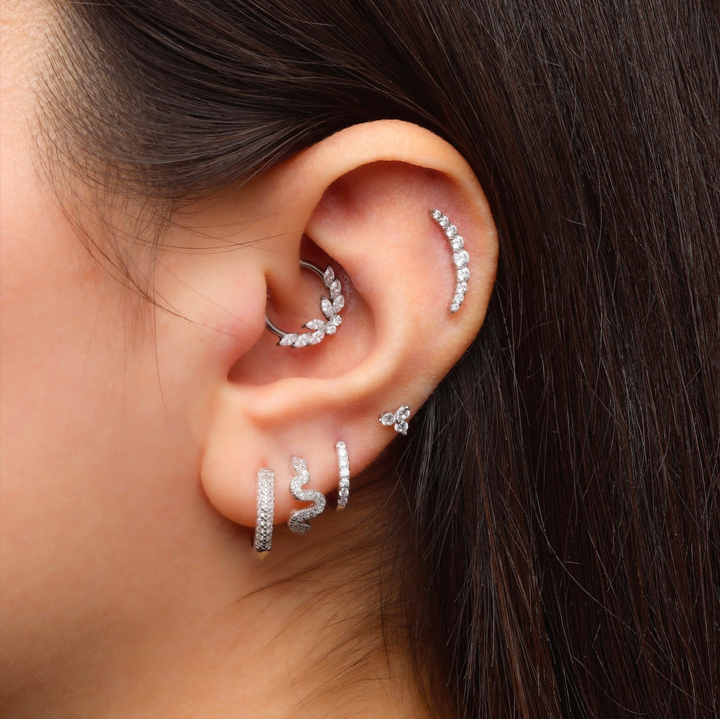 Thick Round Earring