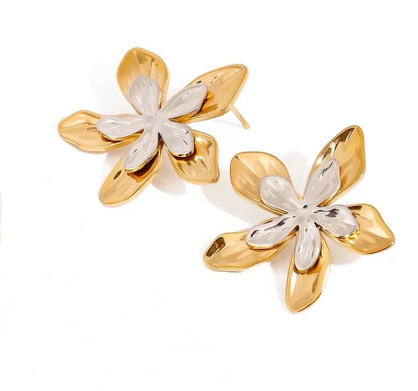 Floral Flower Earrings