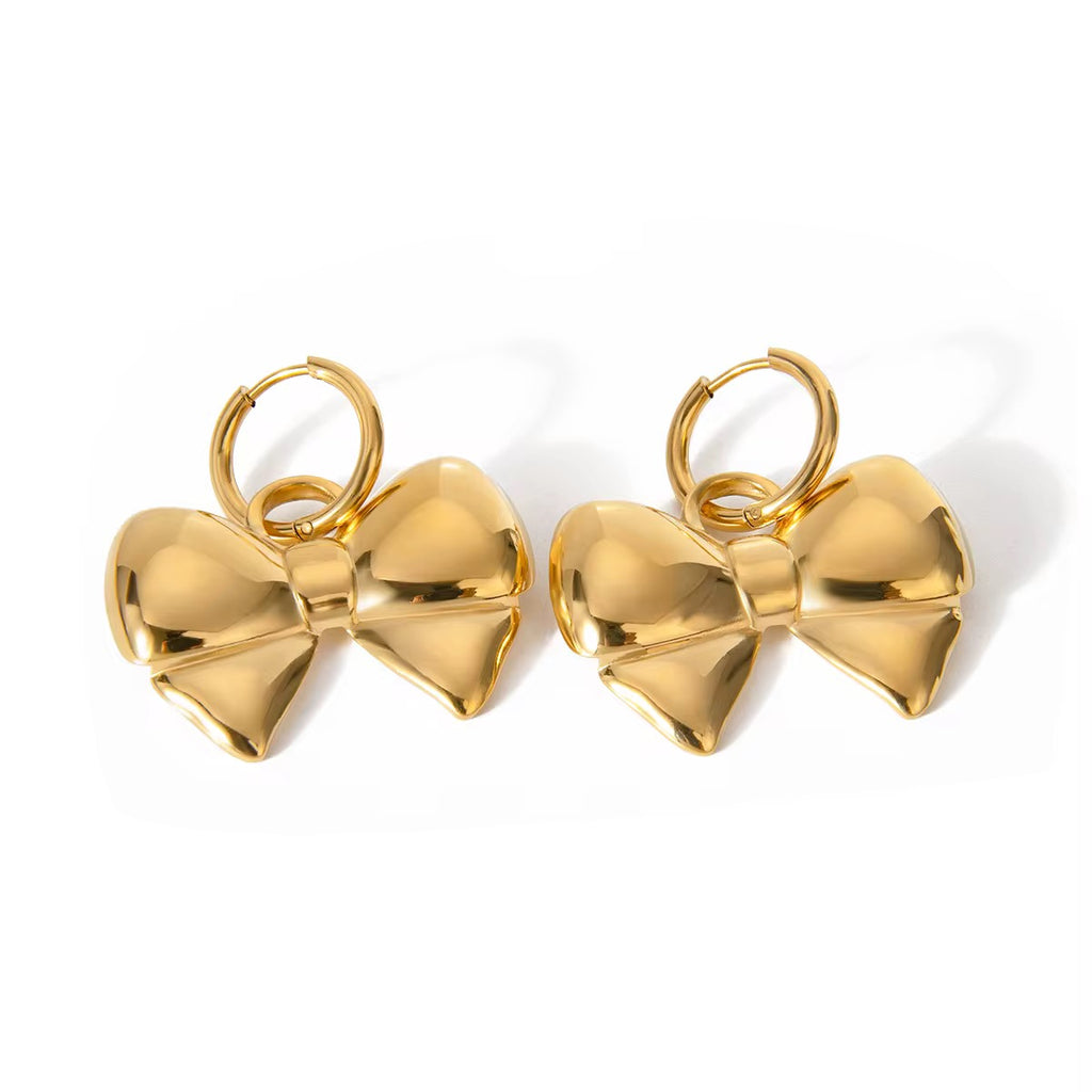 Bow Drop Earrings