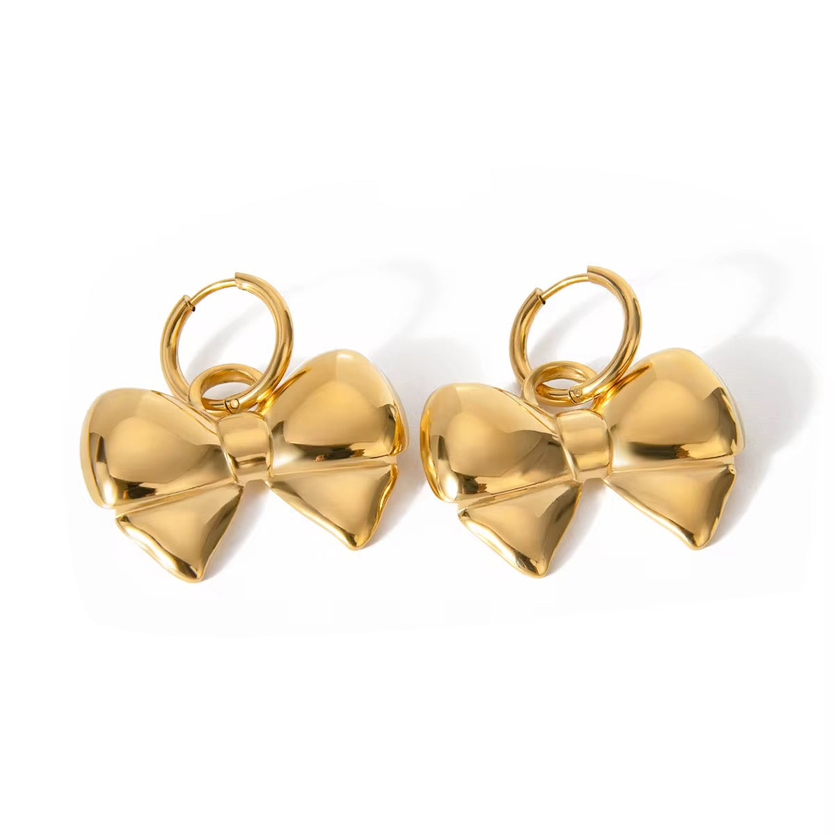 Bow Drop Earrings
