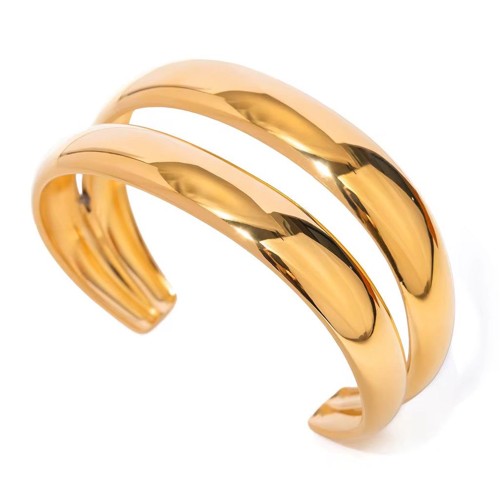 Glossy Double Bangle