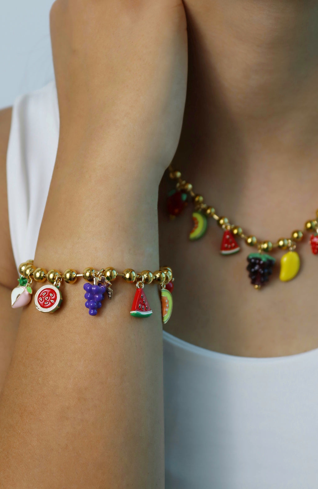 Fruit Charms Bracelet