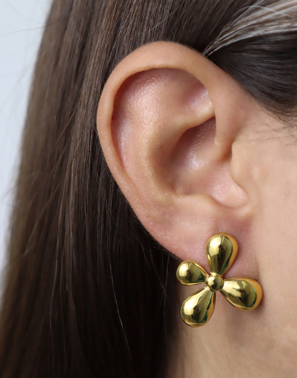 Paris Flower Earrings