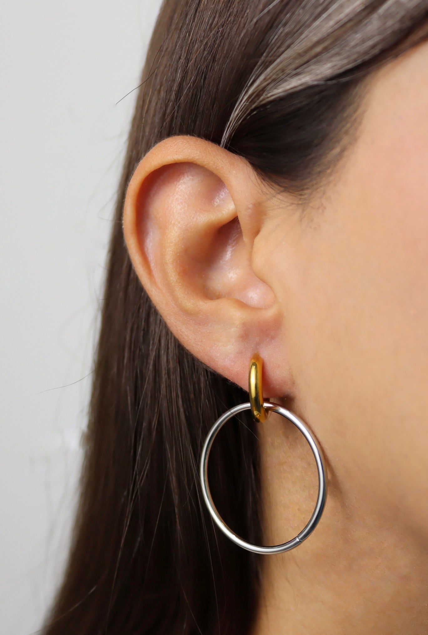 Ring Interlocking Earrings