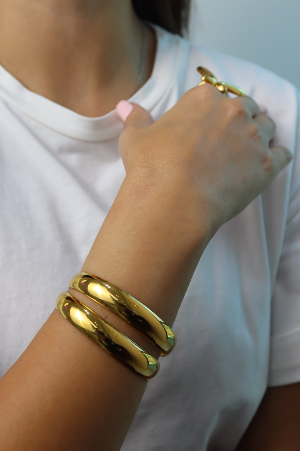 Glossy Double Bangle