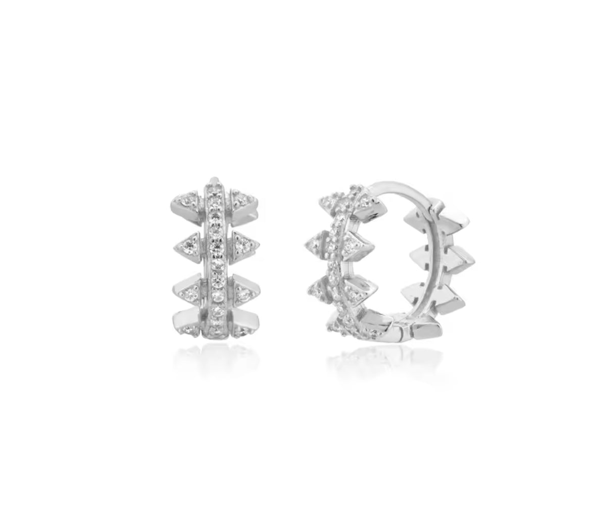 Spike Hoop Earrings